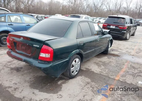 2002 Mazda Protege Dx/Es/Lx из США, поврежденный, VIN JM1BJ225X21606770